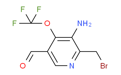 AM55241 | 1803651-39-9 | 3-Amino-2-(bromomethyl)-4-(trifluoromethoxy)pyridine-5-carboxaldehyde