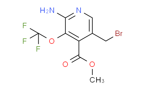 AM55244 | 1804618-55-0 | Methyl 2-amino-5-(bromomethyl)-3-(trifluoromethoxy)pyridine-4-carboxylate