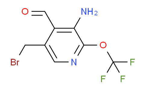 AM55251 | 1804537-47-0 | 3-Amino-5-(bromomethyl)-2-(trifluoromethoxy)pyridine-4-carboxaldehyde