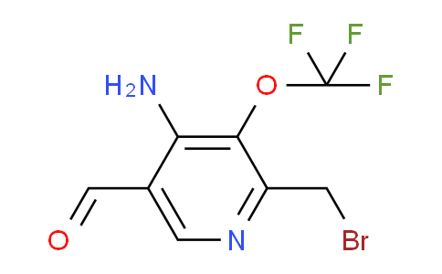 AM55254 | 1804469-87-1 | 4-Amino-2-(bromomethyl)-3-(trifluoromethoxy)pyridine-5-carboxaldehyde