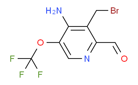 AM55257 | 1804479-29-5 | 4-Amino-3-(bromomethyl)-5-(trifluoromethoxy)pyridine-2-carboxaldehyde