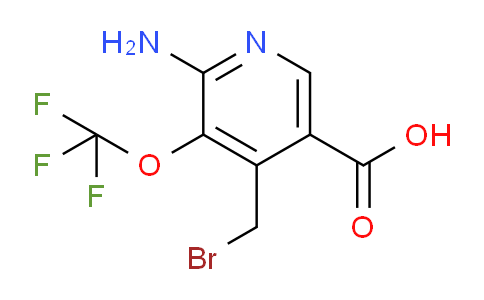 AM55263 | 1806131-18-9 | 2-Amino-4-(bromomethyl)-3-(trifluoromethoxy)pyridine-5-carboxylic acid