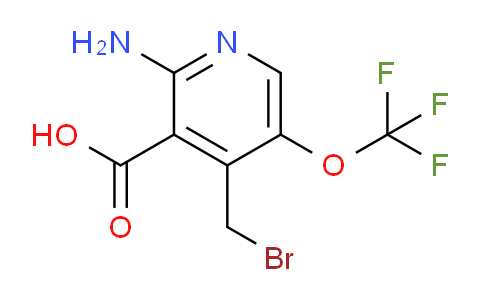 AM55264 | 1803651-70-8 | 2-Amino-4-(bromomethyl)-5-(trifluoromethoxy)pyridine-3-carboxylic acid