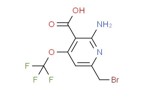 AM55268 | 1804581-00-7 | 2-Amino-6-(bromomethyl)-4-(trifluoromethoxy)pyridine-3-carboxylic acid