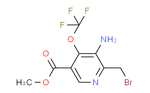 AM55271 | 1806103-11-6 | Methyl 3-amino-2-(bromomethyl)-4-(trifluoromethoxy)pyridine-5-carboxylate