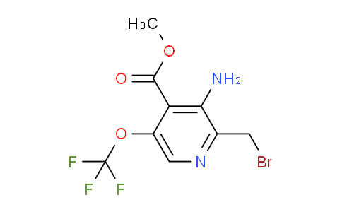 AM55273 | 1803652-08-5 | Methyl 3-amino-2-(bromomethyl)-5-(trifluoromethoxy)pyridine-4-carboxylate