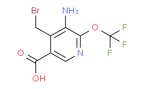 AM55274 | 1804581-07-4 | 3-Amino-4-(bromomethyl)-2-(trifluoromethoxy)pyridine-5-carboxylic acid