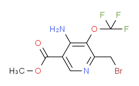 AM55277 | 1803630-70-7 | Methyl 4-amino-2-(bromomethyl)-3-(trifluoromethoxy)pyridine-5-carboxylate