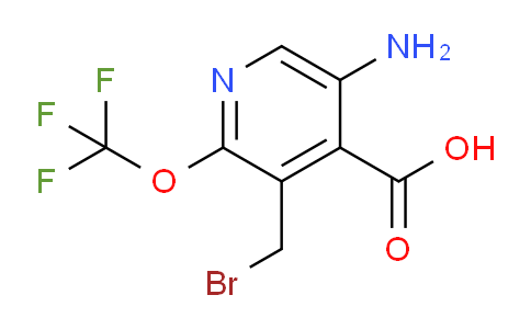 5-Amino-3-(bromomethyl)-2-(trifluoromethoxy)pyridine-4-carboxylic acid