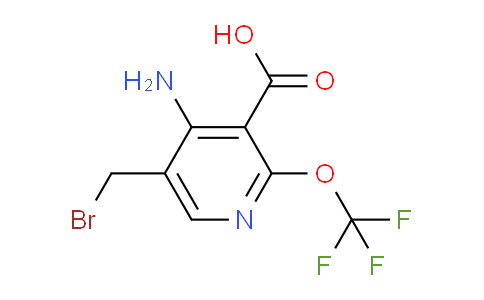 4-Amino-5-(bromomethyl)-2-(trifluoromethoxy)pyridine-3-carboxylic acid