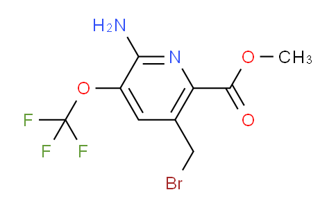 AM55296 | 1803657-68-2 | Methyl 2-amino-5-(bromomethyl)-3-(trifluoromethoxy)pyridine-6-carboxylate