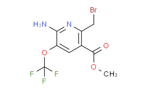 AM55299 | 1804618-68-5 | Methyl 2-amino-6-(bromomethyl)-3-(trifluoromethoxy)pyridine-5-carboxylate