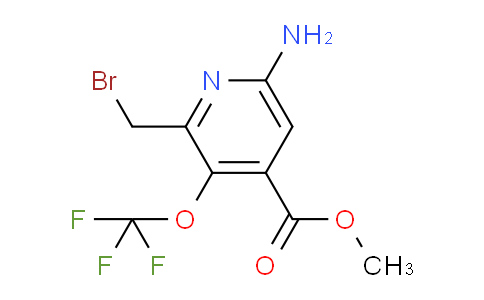 AM55301 | 1804539-05-6 | Methyl 6-amino-2-(bromomethyl)-3-(trifluoromethoxy)pyridine-4-carboxylate