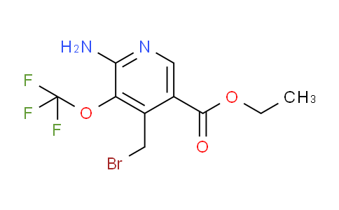 AM55307 | 1804017-69-3 | Ethyl 2-amino-4-(bromomethyl)-3-(trifluoromethoxy)pyridine-5-carboxylate