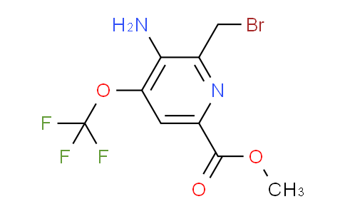 AM55312 | 1804480-07-6 | Methyl 3-amino-2-(bromomethyl)-4-(trifluoromethoxy)pyridine-6-carboxylate