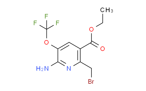 AM55314 | 1803630-92-3 | Ethyl 2-amino-6-(bromomethyl)-3-(trifluoromethoxy)pyridine-5-carboxylate