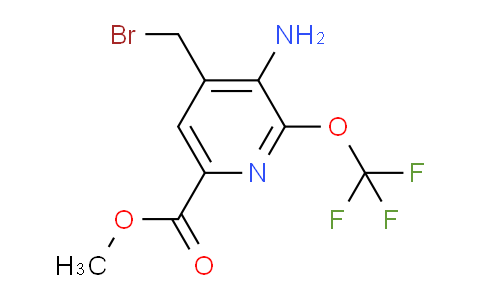 AM55316 | 1803652-15-4 | Methyl 3-amino-4-(bromomethyl)-2-(trifluoromethoxy)pyridine-6-carboxylate