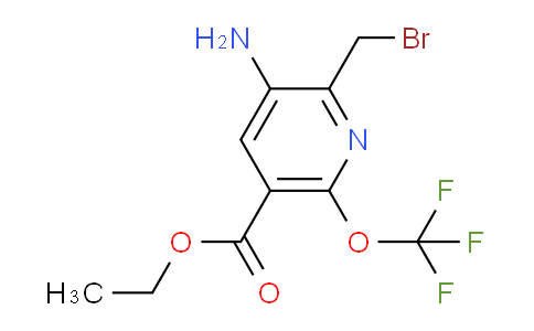 AM55321 | 1804480-30-5 | Ethyl 3-amino-2-(bromomethyl)-6-(trifluoromethoxy)pyridine-5-carboxylate
