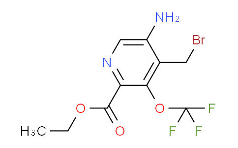 AM55325 | 1804480-38-3 | Ethyl 5-amino-4-(bromomethyl)-3-(trifluoromethoxy)pyridine-2-carboxylate