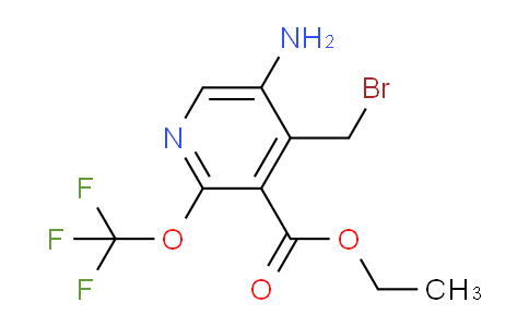 AM55326 | 1804480-42-9 | Ethyl 5-amino-4-(bromomethyl)-2-(trifluoromethoxy)pyridine-3-carboxylate