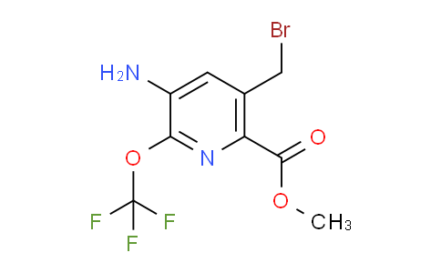 AM55327 | 1803657-79-5 | Methyl 3-amino-5-(bromomethyl)-2-(trifluoromethoxy)pyridine-6-carboxylate