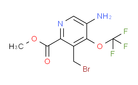 AM55329 | 1803630-61-6 | Methyl 5-amino-3-(bromomethyl)-4-(trifluoromethoxy)pyridine-2-carboxylate