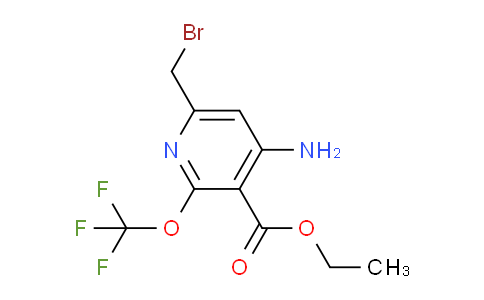 AM55334 | 1804480-63-4 | Ethyl 4-amino-6-(bromomethyl)-2-(trifluoromethoxy)pyridine-3-carboxylate