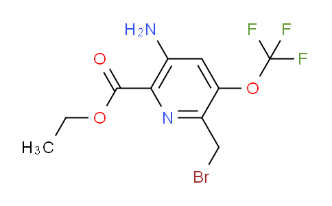 AM55338 | 1803437-67-3 | Ethyl 5-amino-2-(bromomethyl)-3-(trifluoromethoxy)pyridine-6-carboxylate
