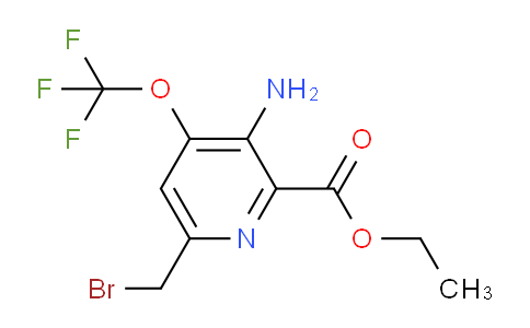 AM55339 | 1804618-95-8 | Ethyl 3-amino-6-(bromomethyl)-4-(trifluoromethoxy)pyridine-2-carboxylate