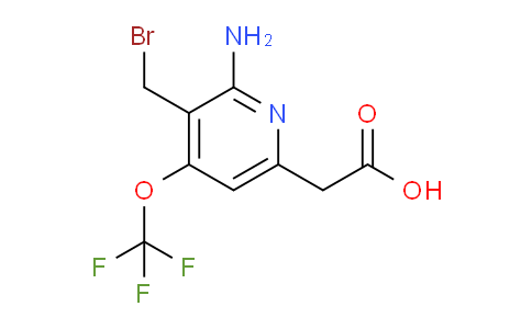AM55340 | 1804618-98-1 | 2-Amino-3-(bromomethyl)-4-(trifluoromethoxy)pyridine-6-acetic acid