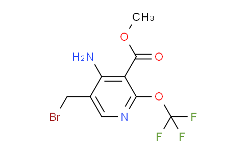 Methyl 4-amino-5-(bromomethyl)-2-(trifluoromethoxy)pyridine-3-carboxylate
