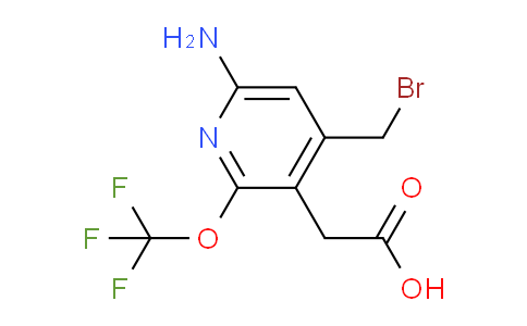 AM55350 | 1804619-09-7 | 6-Amino-4-(bromomethyl)-2-(trifluoromethoxy)pyridine-3-acetic acid