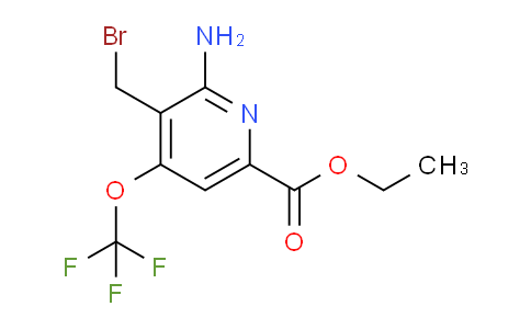 AM55351 | 1803630-83-2 | Ethyl 2-amino-3-(bromomethyl)-4-(trifluoromethoxy)pyridine-6-carboxylate