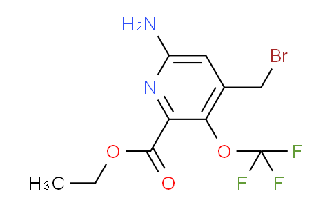 AM55362 | 1806103-59-2 | Ethyl 6-amino-4-(bromomethyl)-3-(trifluoromethoxy)pyridine-2-carboxylate