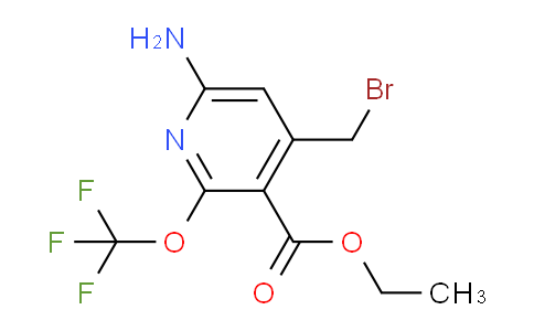 AM55363 | 1804017-82-0 | Ethyl 6-amino-4-(bromomethyl)-2-(trifluoromethoxy)pyridine-3-carboxylate