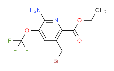 AM55364 | 1804582-11-3 | Ethyl 2-amino-5-(bromomethyl)-3-(trifluoromethoxy)pyridine-6-carboxylate