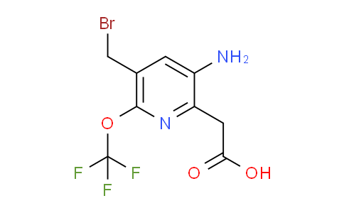 AM55365 | 1804610-56-7 | 3-Amino-5-(bromomethyl)-6-(trifluoromethoxy)pyridine-2-acetic acid