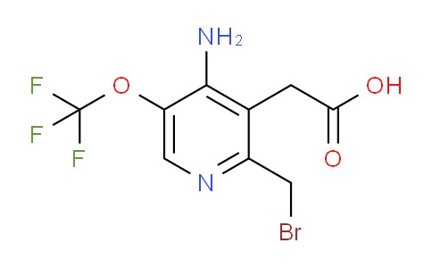 AM55369 | 1803652-67-6 | 4-Amino-2-(bromomethyl)-5-(trifluoromethoxy)pyridine-3-acetic acid