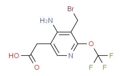 AM55371 | 1803652-75-6 | 4-Amino-3-(bromomethyl)-2-(trifluoromethoxy)pyridine-5-acetic acid