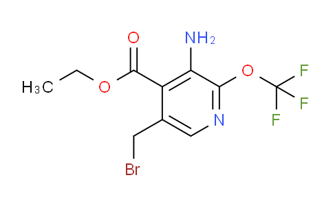 AM55372 | 1804582-54-4 | Ethyl 3-amino-5-(bromomethyl)-2-(trifluoromethoxy)pyridine-4-carboxylate