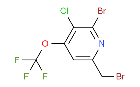 AM55383 | 1803993-71-6 | 2-Bromo-6-(bromomethyl)-3-chloro-4-(trifluoromethoxy)pyridine