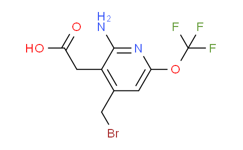 AM55386 | 1803631-49-3 | 2-Amino-4-(bromomethyl)-6-(trifluoromethoxy)pyridine-3-acetic acid