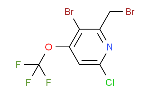 AM55389 | 1806192-72-2 | 3-Bromo-2-(bromomethyl)-6-chloro-4-(trifluoromethoxy)pyridine