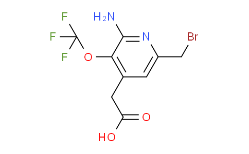 AM55394 | 1804619-18-8 | 2-Amino-6-(bromomethyl)-3-(trifluoromethoxy)pyridine-4-acetic acid