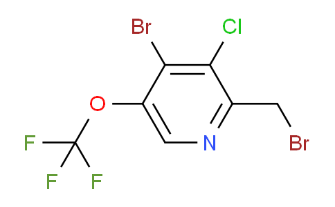 AM55401 | 1804589-55-6 | 4-Bromo-2-(bromomethyl)-3-chloro-5-(trifluoromethoxy)pyridine