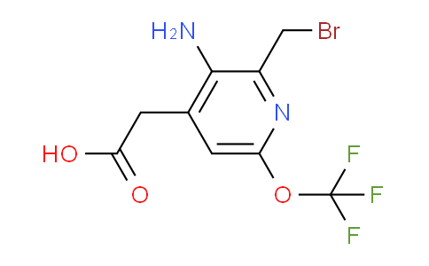 AM55402 | 1804610-27-2 | 3-Amino-2-(bromomethyl)-6-(trifluoromethoxy)pyridine-4-acetic acid