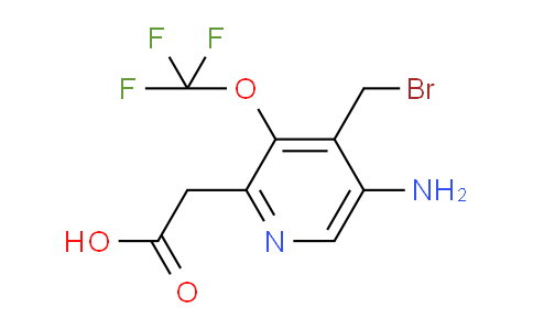 AM55406 | 1803437-97-9 | 5-Amino-4-(bromomethyl)-3-(trifluoromethoxy)pyridine-2-acetic acid
