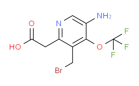 AM55410 | 1803438-09-6 | 5-Amino-3-(bromomethyl)-4-(trifluoromethoxy)pyridine-2-acetic acid