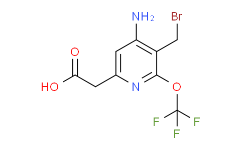 AM55420 | 1804533-31-0 | 4-Amino-3-(bromomethyl)-2-(trifluoromethoxy)pyridine-6-acetic acid