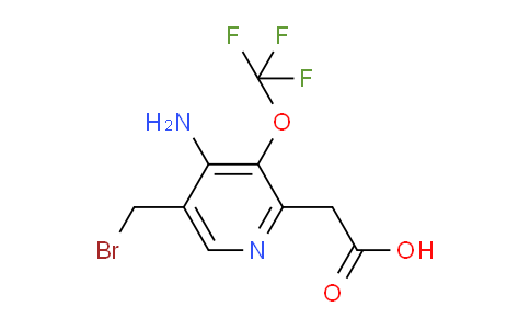AM55422 | 1803652-83-6 | 4-Amino-5-(bromomethyl)-3-(trifluoromethoxy)pyridine-2-acetic acid